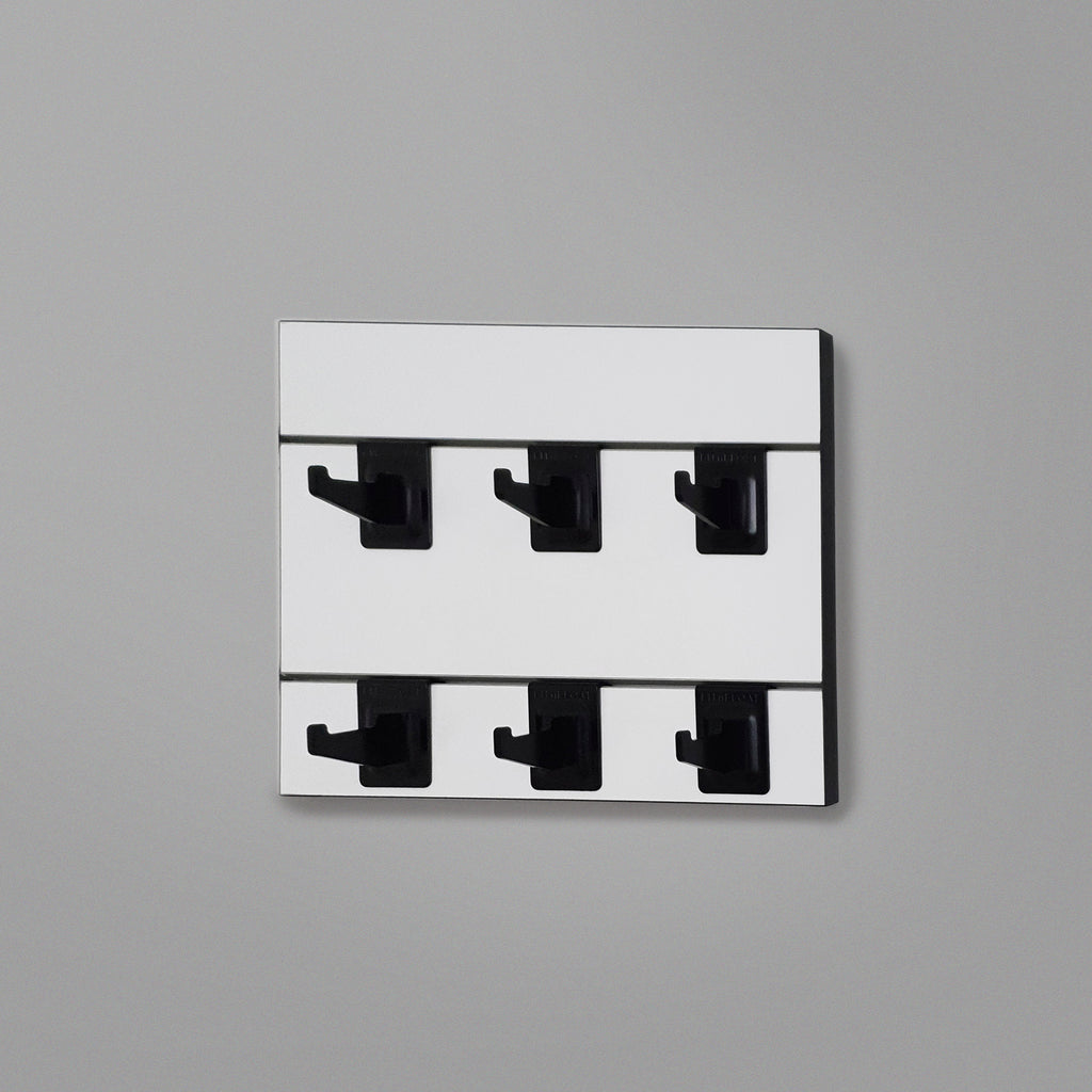 400mm Backpanel 2 line with 6 Hooks