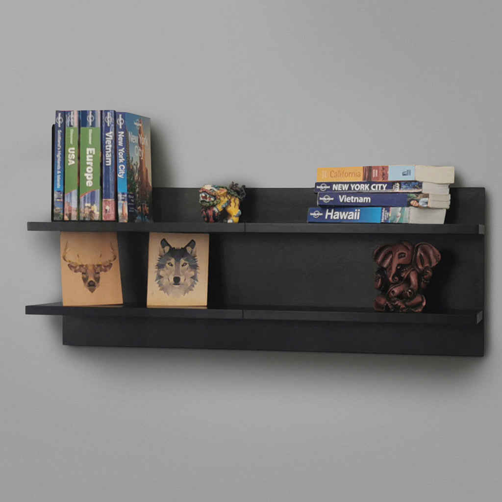 800mm Backpanel 2 lines with 2 x 800mm Shelves