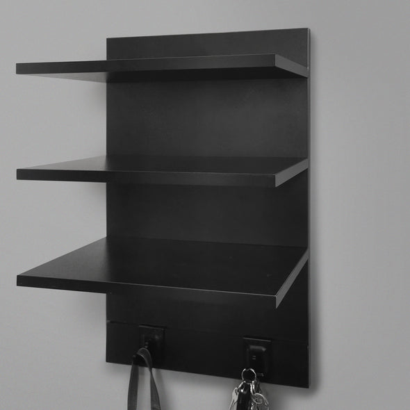 400mm Backpanel 4 line with 3 x 400mm Shelf & 2 Hooks