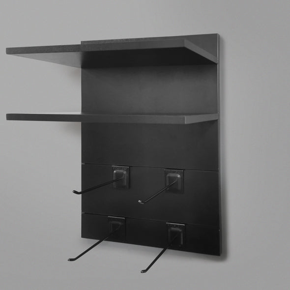 400mm Backpanel 4 line with 2 x 400mm shelves & 4 Prongs