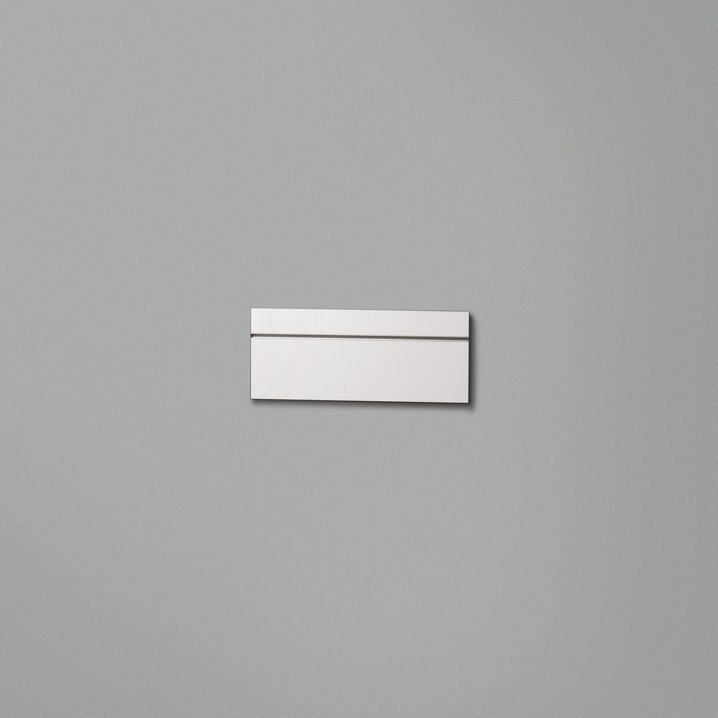 White Floating Shelving Back Panel 300mm