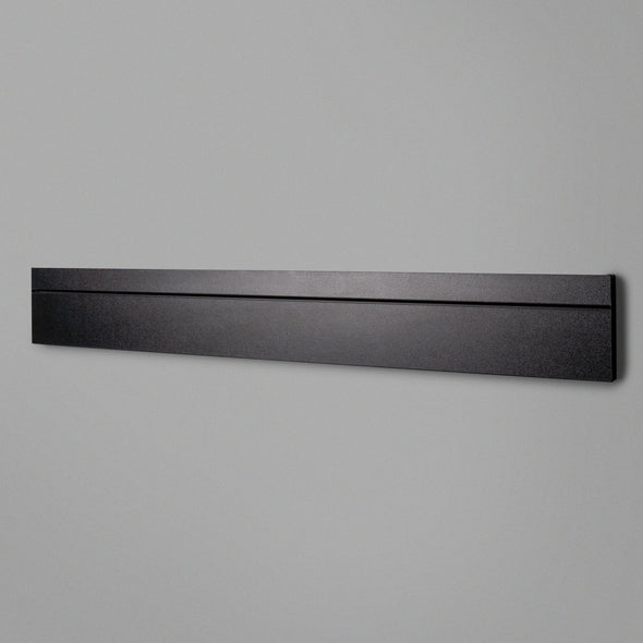 Black Adjustable Floating Shelving 800mm Back Panel
