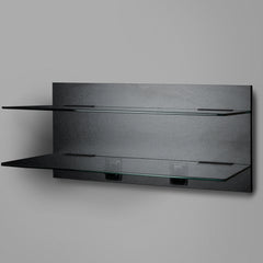 800mm Backpanel 2 lines with 2 x 800 Glass Shelf, plus 2 Hooks