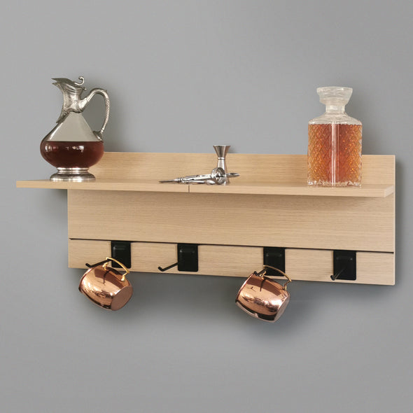 800mm Backpanel 2 lines with 2 x 400mm shelves & 4 prongs