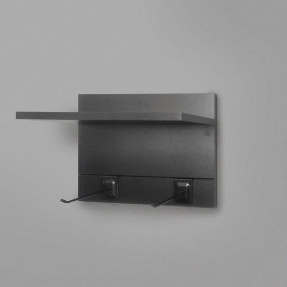 400mm Backpanel 2 lines with 1 x 400mm Shelf & 2 Prongs