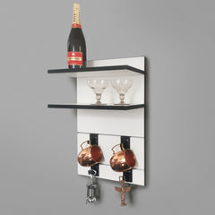 400mm Backpanel 4 line with 2 400mm Shelves & 4 Hooks