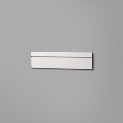 White Floating Shelving Back Panel 400mm
