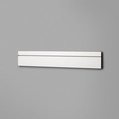White Floating Shelving Back Panel 600mm