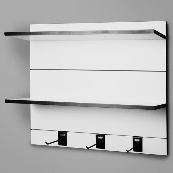 800mm Backpanel 4 lines with 2 x 800 Shelf, plus 3 Prongs