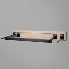800mm Backpanel With 600mm Rail & 2 Arms