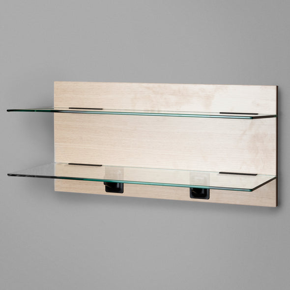 800mm Backpanel 2 lines with 2 x 800 Glass Shelf, plus 2 Hooks